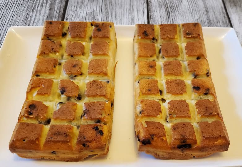 Gâteau léger au skyr et pépites de chocolat