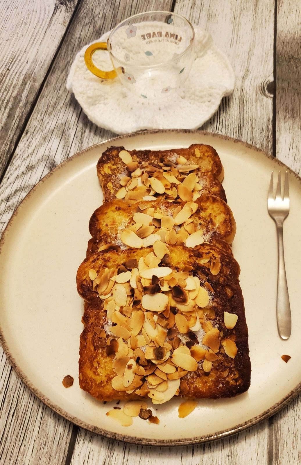 Pain perdu aux amandes