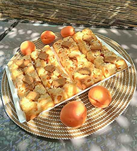 Moelleux abricots amandes