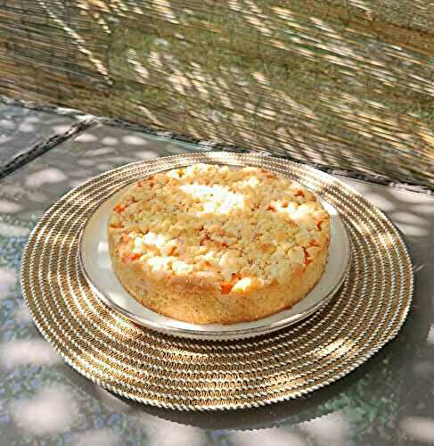 Moelleux abricot et amandes façon crumble - Bataille Food #140