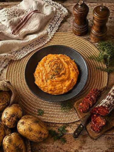 Purée de pommes de terre au chorizo au Thermomix