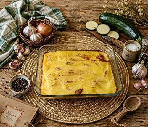 Hachis parmentier à la courgette au Thermomix
