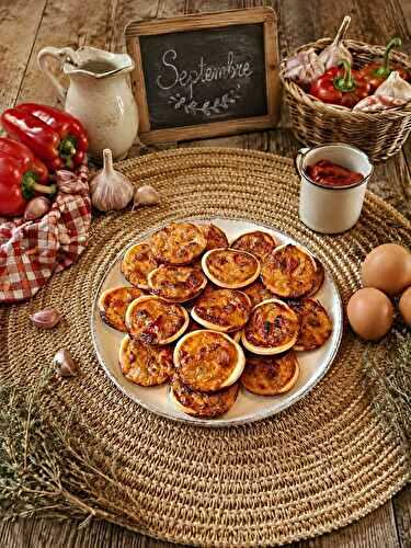 Mini tartelettes thon et poivron