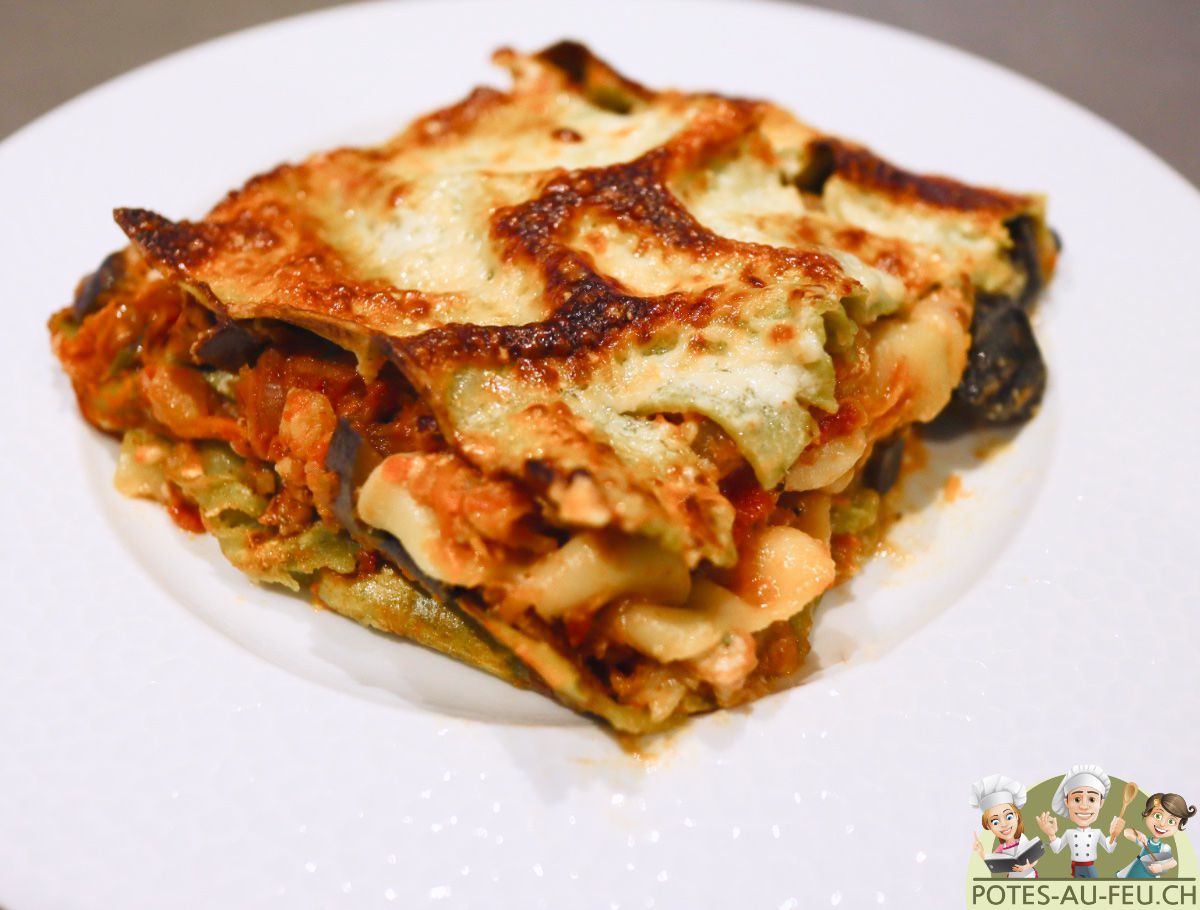 Lasagnes aux légumes estivaux