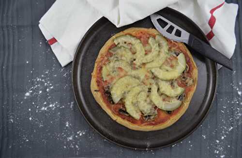 Pizza végétarienne - pâte sans gluten