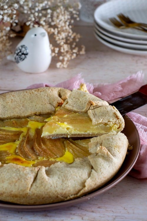 Tarte poires et mascarpone