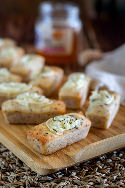 Financiers au chèvre