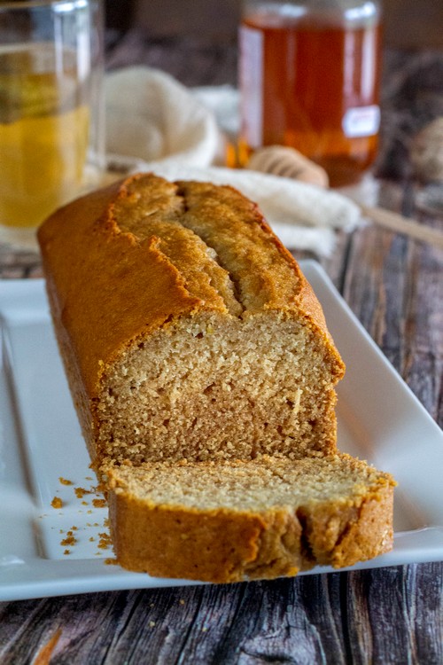 Gâteau au miel citron et thé