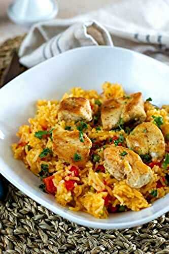 Riz au poulet à l'algérienne