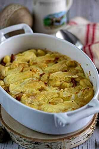 Gratin de gnocchis façon tartiflette