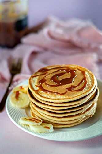 Pancakes au caramel