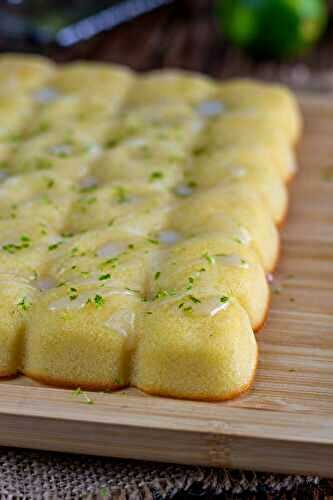 Fondant au citron vert et chocolat blanc