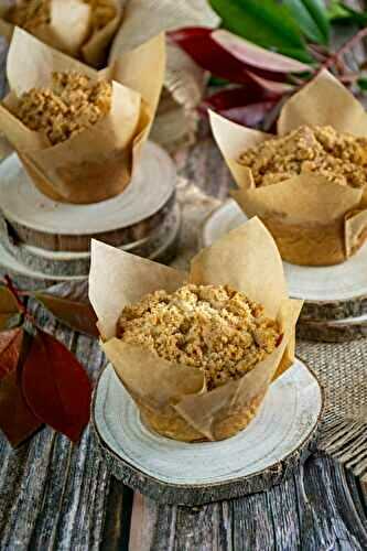 Muffins crumble à la pomme