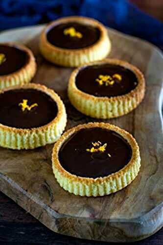 Tartelettes renversées choco orange