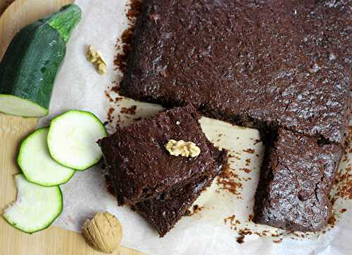 Brownie courgette & chocolat