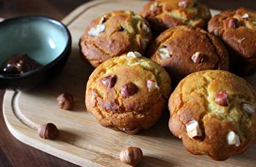 Muffins choco noisette- sans gluten, sans lait