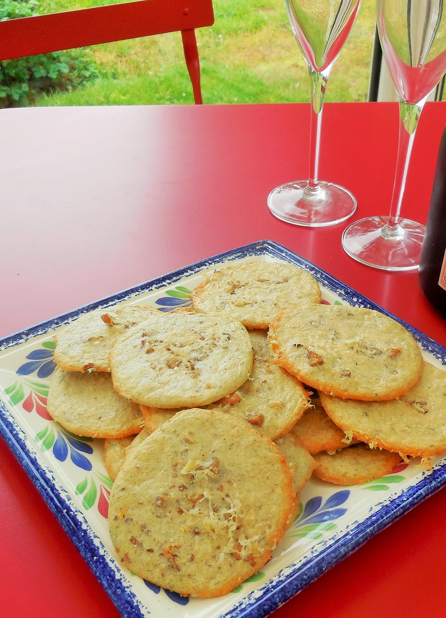 Biscuits salés aux blancs d’oeuf