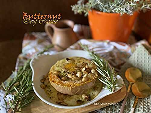 Nid de butternut pour œuf cocotte – recette gourmande pour un brunch