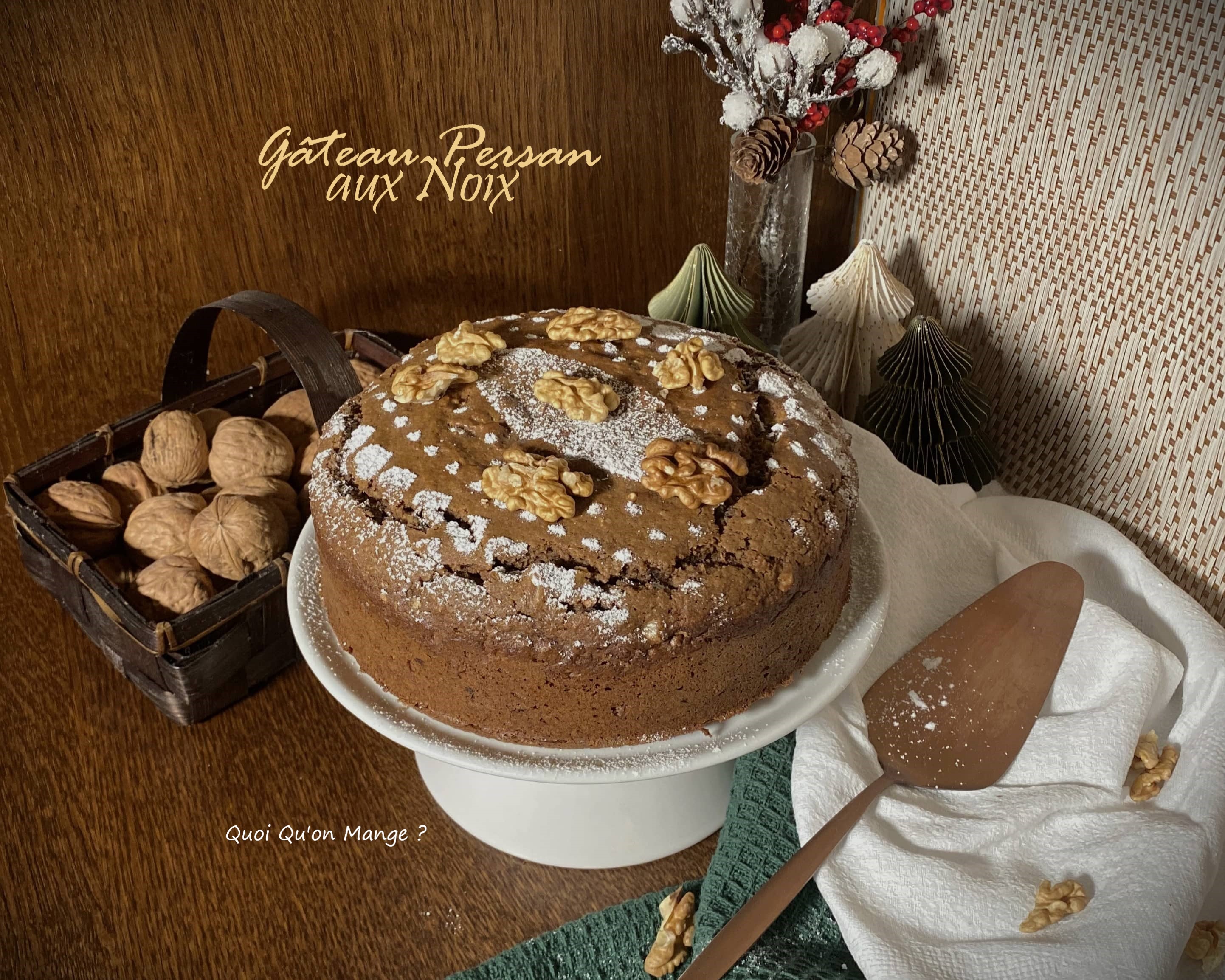 Gâteau persan aux noix