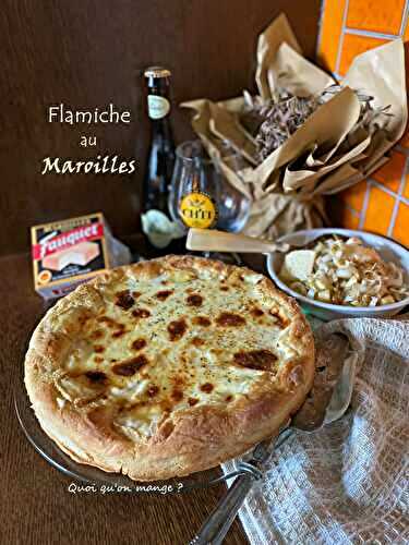 Flamiche au Maroilles – tarte ch’ti une spécialité du Nord