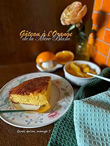 Gâteau à l’orange de la Mère Blanc