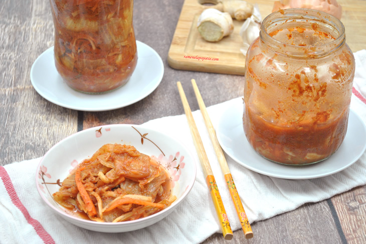 Kimchi coréen