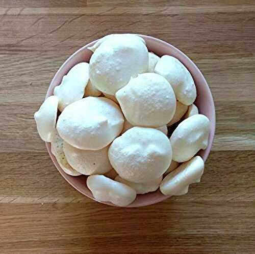 Meringues à l'aquafaba