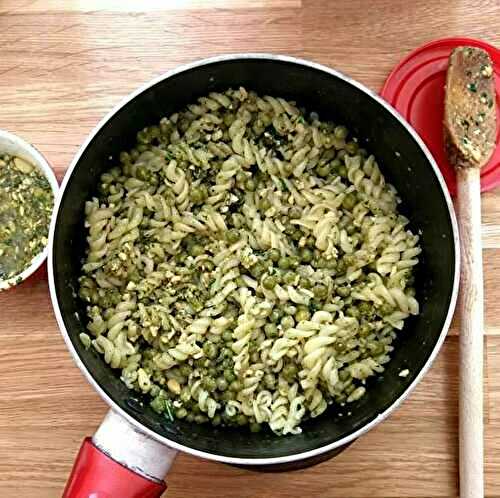 One pot pasta au pesto