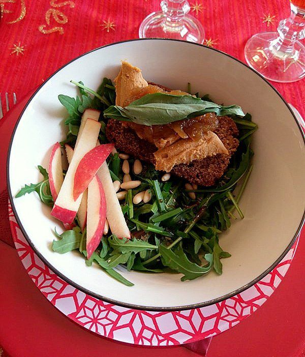 Salade de fêtes de fin d'année