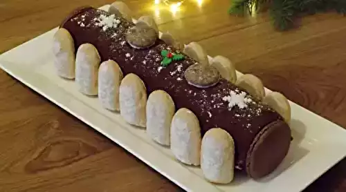 Bûche de Noël façon Tiramisu