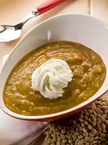 Crème de Lentilles vertes du Puy