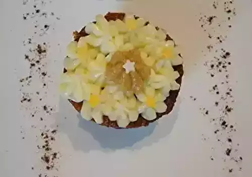 Cupcakes pommes caramélisées et chocolat