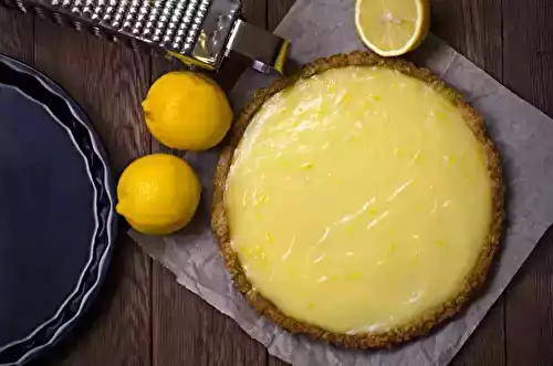 Délicieuse tarte au citron