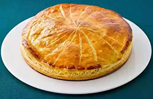 Galette des rois feuilletée aux pommes