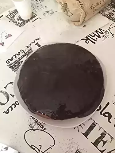 Gâteau au yaourt, noix de coco et chocolat