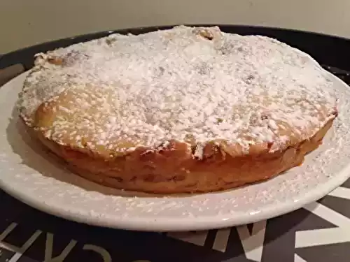 Gâteau aux abricots et aux pommes
