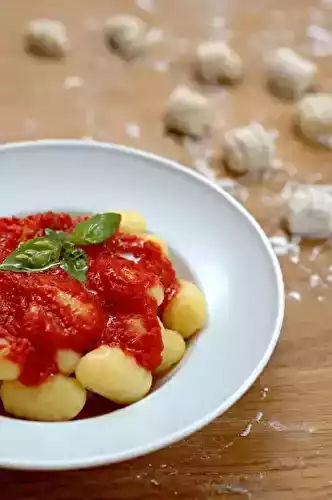 Gnocchi au coulis de tomate au basilic