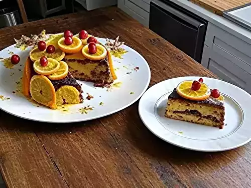 Irrésistible moelleux orange et chocolat