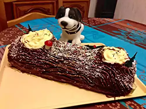 La bûche de Noël de Mamie Popo