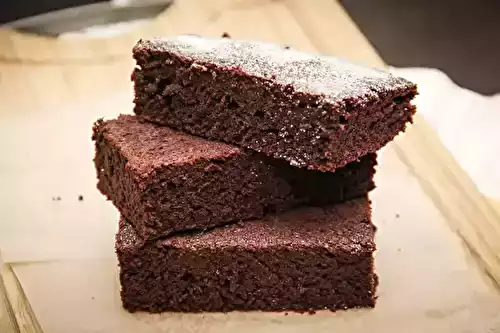 Moelleux au chocolat sans beurre sans sucre