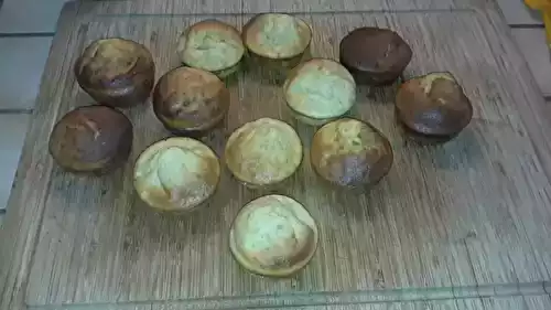 Muffins à la banane légers