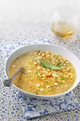 Potage de pois chiches ( Italie du sud )