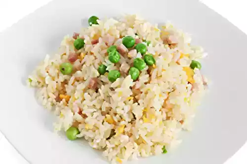 Riz cantonais à l'aurocuiseur