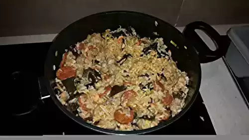 Riz façon cantonnaise (plat complet)