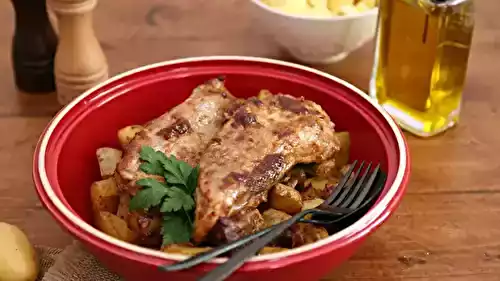 Rouelle de porc à l'ancienne