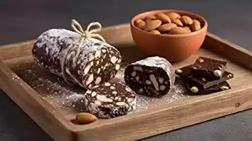 Saucisson au chocolat facile