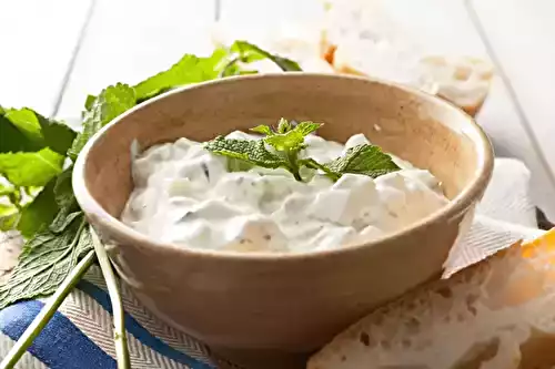 Tzatziki léger