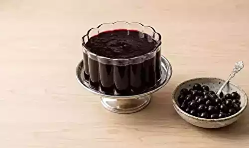 Gelée de cassis recette