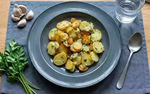 Pommes de terre sarladaises dorées à la perfection