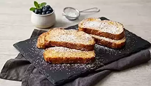 Pain perdu au miel à l’Airfryer